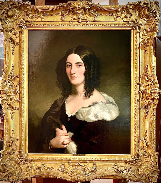 Portraits of Jonathan and Anna Hargreave 1850